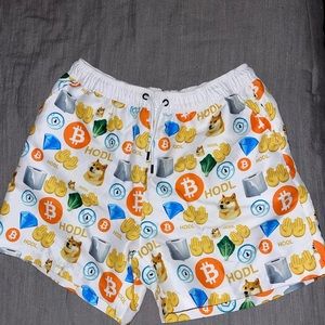 Barstool crypto bathing suit Large Never Worn Dave Portnoy